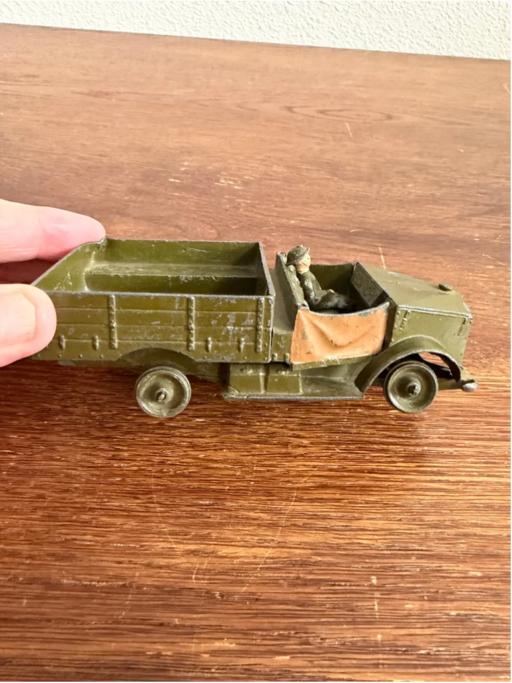 Vintage Britains Ltd Military Truck Diecast Toy Made in England Army Transport w